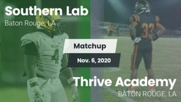 Matchup: Southern Lab vs. Thrive Academy 2020
