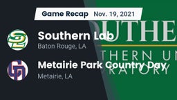 Recap: Southern Lab  vs. Metairie Park Country Day  2021