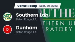 Recap: Southern Lab  vs. Dunham  2022