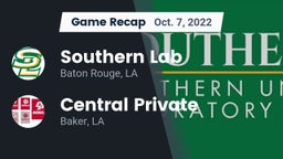 Recap: Southern Lab  vs. Central Private  2022