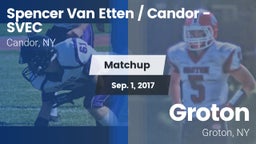 Matchup: Candor vs. Groton  2017