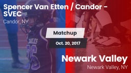 Matchup: Candor vs. Newark Valley  2017