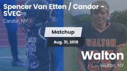 Matchup: Candor vs. Walton  2018