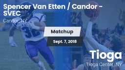 Matchup: Candor vs. Tioga  2018