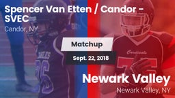 Matchup: Candor vs. Newark Valley  2018