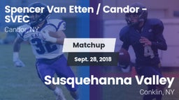 Matchup: Candor vs. Susquehanna Valley  2018