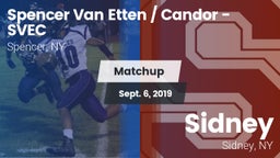 Matchup: Candor vs. Sidney  2019