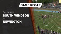 Recap: South Windsor  vs. Newington  2015