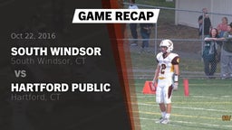 Recap: South Windsor  vs. Hartford Public  2016