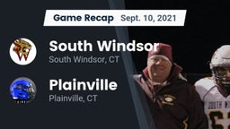 Recap: South Windsor  vs. Plainville  2021
