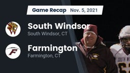 Recap: South Windsor  vs. Farmington  2021