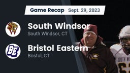 Recap: South Windsor  vs. Bristol Eastern  2023