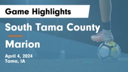 South Tama County  vs Marion  Game Highlights - April 4, 2024