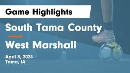 South Tama County  vs West Marshall  Game Highlights - April 8, 2024