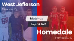 Matchup: West Jefferson vs. Homedale  2017