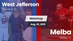 Matchup: West Jefferson vs. Melba  2018
