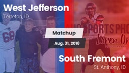 Matchup: West Jefferson vs. South Fremont  2018