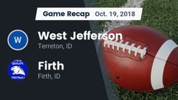 Recap: West Jefferson  vs. Firth  2018