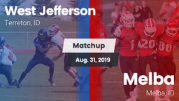 Matchup: West Jefferson vs. Melba  2019