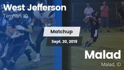 Matchup: West Jefferson vs. Malad  2019