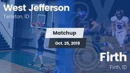 Matchup: West Jefferson vs. Firth  2019