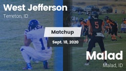 Matchup: West Jefferson vs. Malad  2020