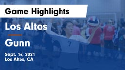 Los Altos  vs Gunn  Game Highlights - Sept. 16, 2021