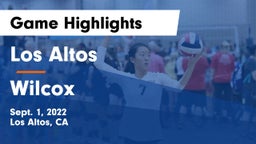 Los Altos  vs Wilcox  Game Highlights - Sept. 1, 2022