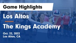 Los Altos  vs The Kings Academy Game Highlights - Oct. 22, 2022