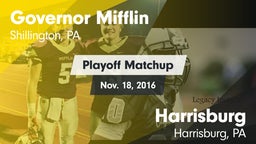 Matchup: Governor Mifflin vs. Harrisburg  2016
