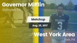 Matchup: Governor Mifflin vs. West York Area  2017
