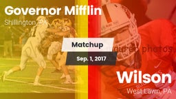 Matchup: Governor Mifflin vs. Wilson  2017