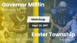 Matchup: Governor Mifflin vs. Exeter Township  2017