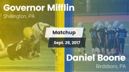 Matchup: Governor Mifflin vs. Daniel Boone  2017