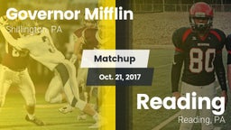 Matchup: Governor Mifflin vs. Reading  2017