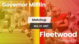 Matchup: Governor Mifflin vs. Fleetwood  2017