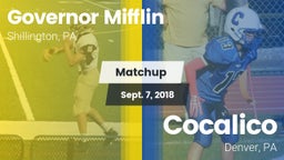 Matchup: Governor Mifflin vs. Cocalico  2018