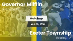 Matchup: Governor Mifflin vs. Exeter Township  2018