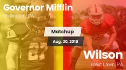 Matchup: Governor Mifflin vs. Wilson  2019