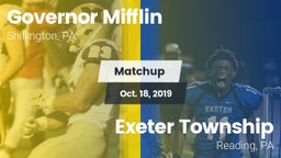 Matchup: Governor Mifflin vs. Exeter Township  2019