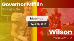 Matchup: Governor Mifflin vs. Wilson  2020