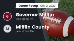 Recap: Governor Mifflin  vs. Mifflin County  2020