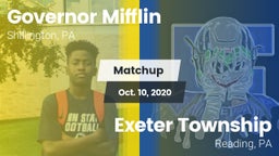 Matchup: Governor Mifflin vs. Exeter Township  2020