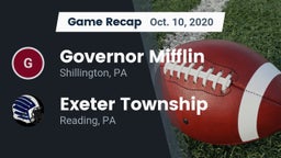 Recap: Governor Mifflin  vs. Exeter Township  2020