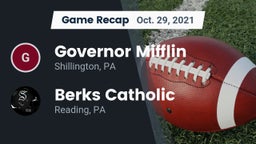 Recap: Governor Mifflin  vs. Berks Catholic  2021
