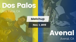 Matchup: Dos Palos vs. Avenal  2019