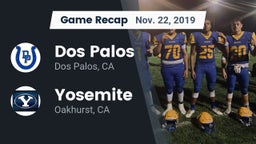 Recap: Dos Palos  vs. Yosemite  2019