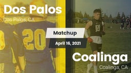 Matchup: Dos Palos vs. Coalinga  2020
