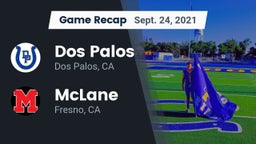 Recap: Dos Palos  vs. McLane  2021