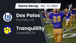 Recap: Dos Palos  vs. Tranquillity  2023